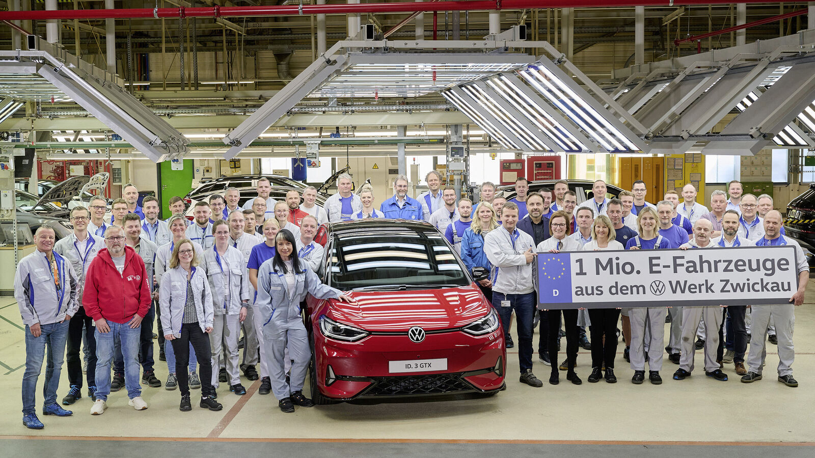 VW: 1 εκατομμύριο τα ηλεκτρικά που έχουν κατασκευαστεί στο Zwickau 